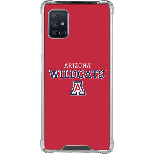 University of Arizona Wildcats Red Galaxy A51 5G Clear Case