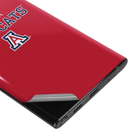 University of Arizona Wildcats Red Galaxy Note 10 Plus Skin
