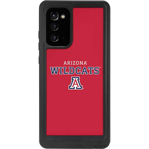 University of Arizona Wildcats Red Galaxy Note20 5G Waterproof Case