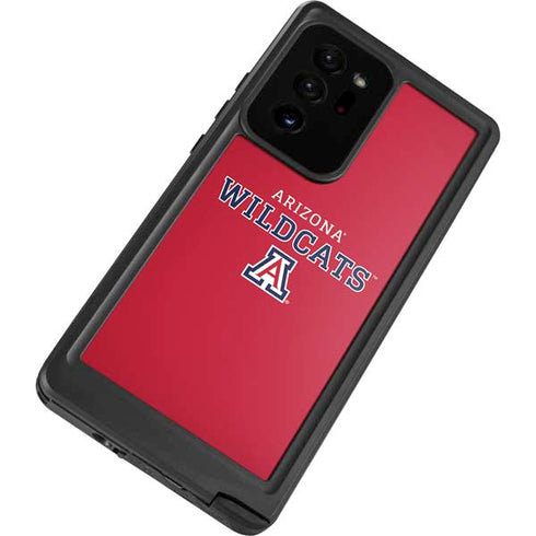 University of Arizona Wildcats Red Galaxy Note20 Ultra 5G Waterproof Case