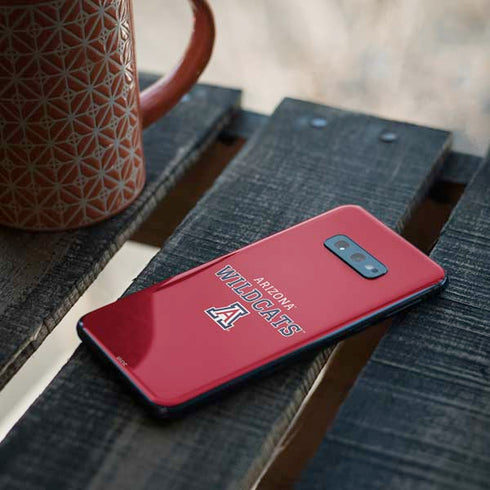 University of Arizona Wildcats Red Galaxy S10e Skin