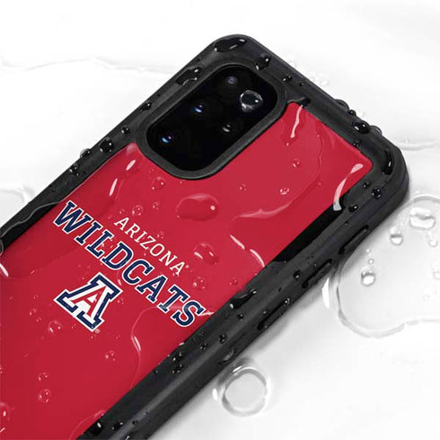 University of Arizona Wildcats Red Galaxy S20 Plus Waterproof Case