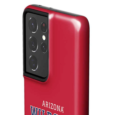 University of Arizona Wildcats Red Galaxy S21 Ultra 5G Pro Case