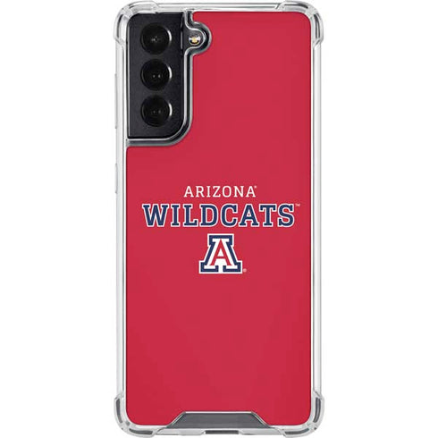 University of Arizona Wildcats Red Galaxy S22 Clear Case
