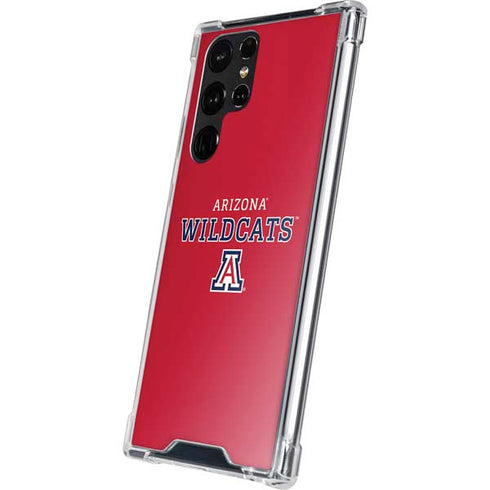 University of Arizona Wildcats Red Galaxy S22 Ultra Clear Case
