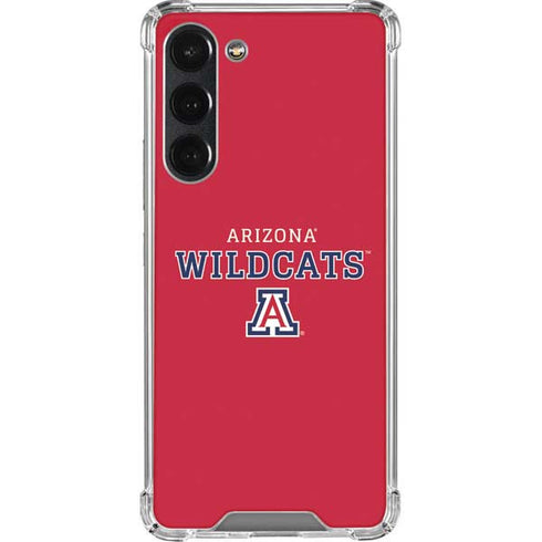 University of Arizona Wildcats Red Galaxy S23 Plus Clear Case