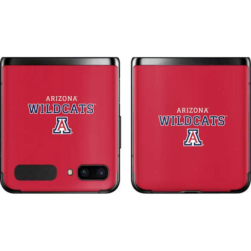 University of Arizona Wildcats Red Galaxy Z Flip Skin