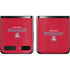 University of Arizona Wildcats Red Galaxy Z Flip Skin