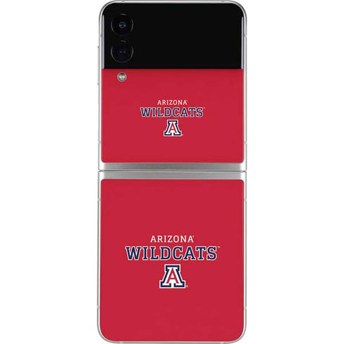 University of Arizona Wildcats Red Galaxy Z Flip3 5G Skin