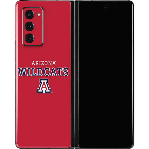 University of Arizona Wildcats Red Galaxy Z Fold2 5G Skin