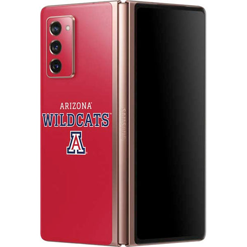 University of Arizona Wildcats Red Galaxy Z Fold2 5G Skin