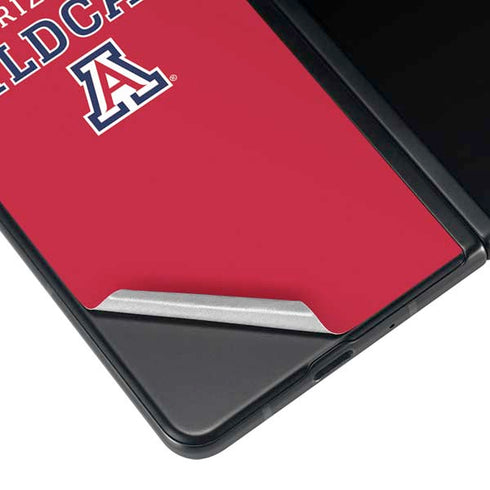 University of Arizona Wildcats Red Galaxy Z Fold3 5G Skin