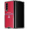 University of Arizona Wildcats Red Galaxy Z Fold4 5G Clear Case