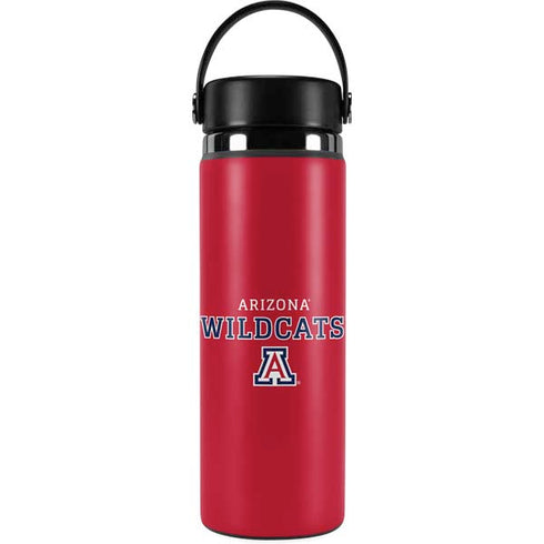 University of Arizona Wildcats Red Hydro Flask 20oz Wide Mouth Skin