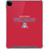 University of Arizona Wildcats Red iPad Pro 12.9in (2020) Clear Case
