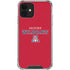 University of Arizona Wildcats Red iPhone 12 Clear Case