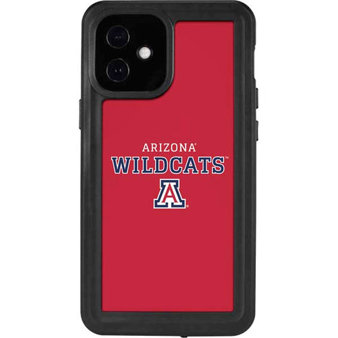 University of Arizona Wildcats Red iPhone 12 Mini Waterproof Case