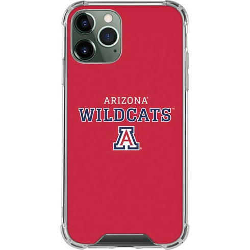 University of Arizona Wildcats Red iPhone 12 Pro Clear Case