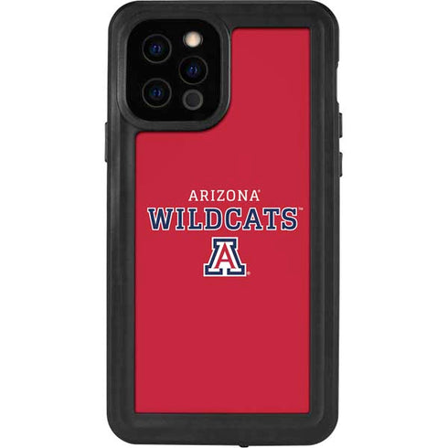University of Arizona Wildcats Red iPhone 12 Pro Waterproof Case