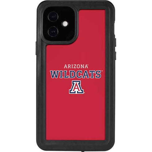 University of Arizona Wildcats Red iPhone 12 Waterproof Case