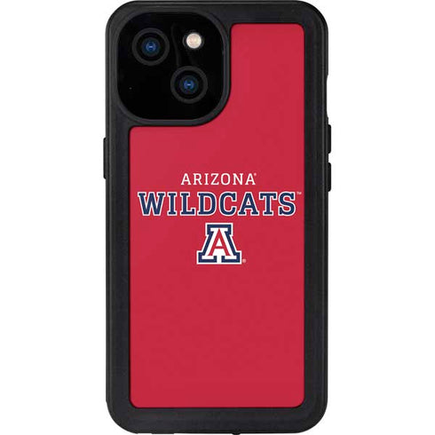 University of Arizona Wildcats Red iPhone 13 Mini Waterproof Case