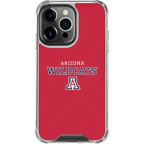 University of Arizona Wildcats Red iPhone 13 Pro Clear Case