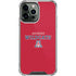University of Arizona Wildcats Red iPhone 14 Pro Max Clear Case