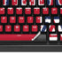 University of Arizona Wildcats Red K95 RGB PLATINUM Mechanical Gaming Keyboard Skin