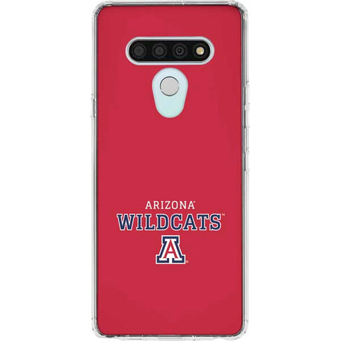 University of Arizona Wildcats Red LG Stylo 6 Clear Case