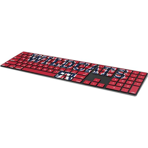 University of Arizona Wildcats Red Magic Keyboard with Numeric Keypad Skin
