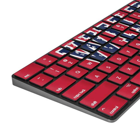 University of Arizona Wildcats Red Magic Keyboard with Numeric Keypad Skin