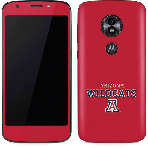 University of Arizona Wildcats Red Moto E5 Play Skin