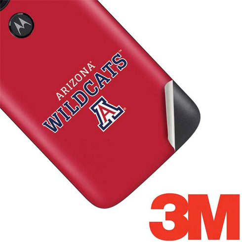 University of Arizona Wildcats Red Moto E5 Play Skin