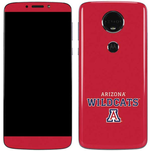 University of Arizona Wildcats Red Moto E5 Plus Skin