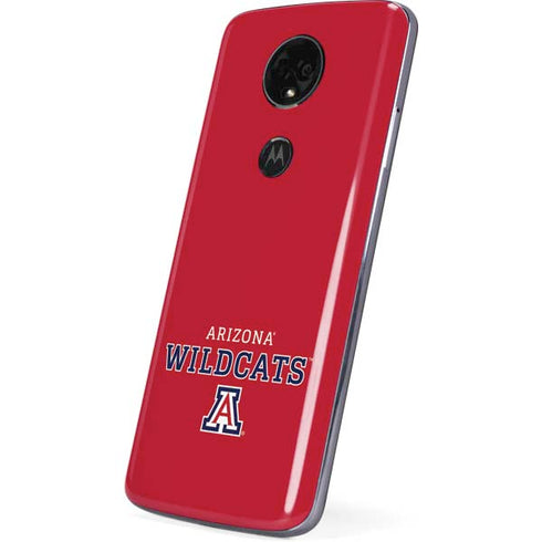 University of Arizona Wildcats Red Moto E5 Plus Skin
