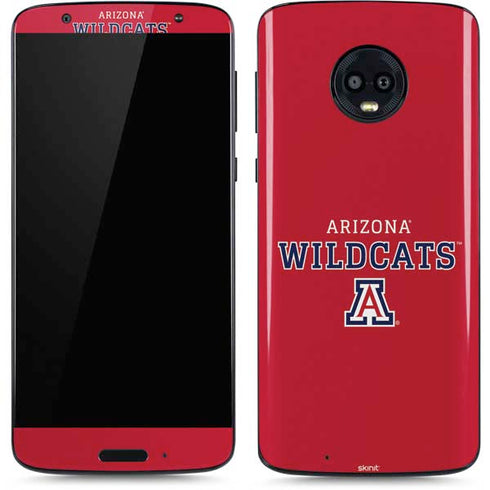 University of Arizona Wildcats Red Moto G6 Skin