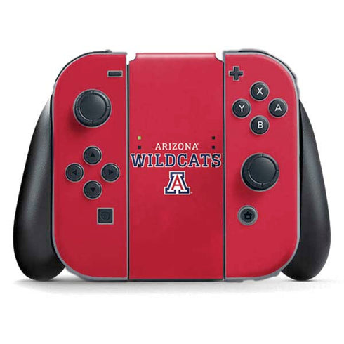 University of Arizona Wildcats Red Nintendo Switch (2017-2021) Joy-Con Controller Skin