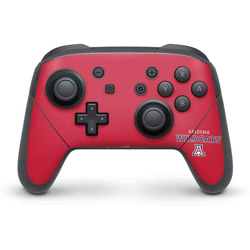 University of Arizona Wildcats Red Nintendo Switch Pro Controller Skin