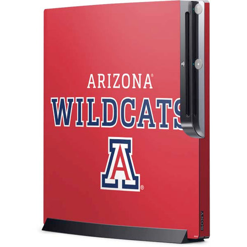 University of Arizona Wildcats Red Playstation 3 & PS3 Slim Skin
