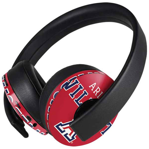 University of Arizona Wildcats Red PlayStation 4 Gold Wireless Headset Skin