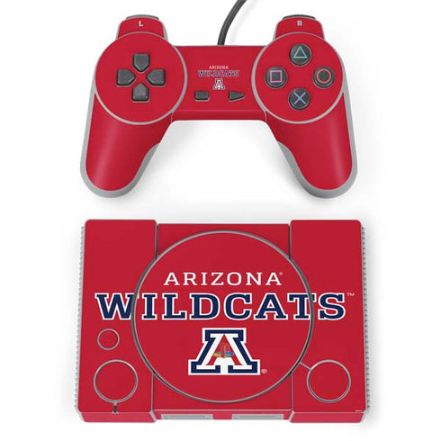University of Arizona Wildcats Red PlayStation Classic Bundle Skin
