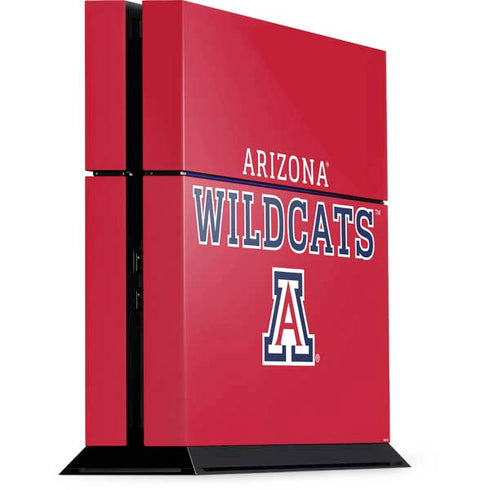 University of Arizona Wildcats Red PS4 Console Skin