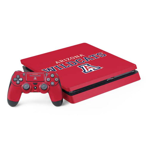 University of Arizona Wildcats Red PS4 Slim Bundle Skin
