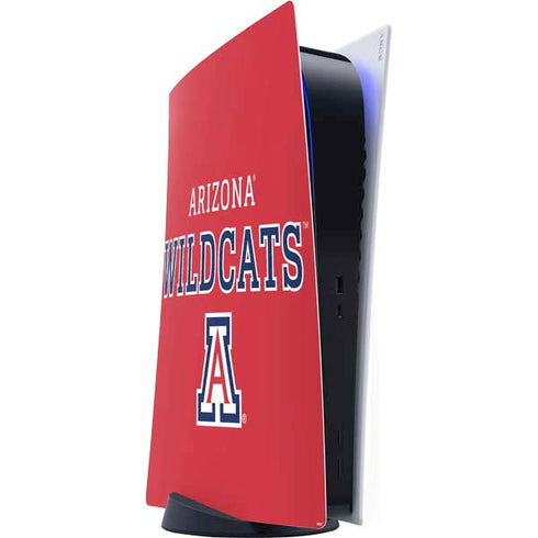 University of Arizona Wildcats Red PS5 Digital Edition Console Skin