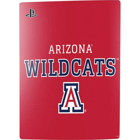 University of Arizona Wildcats Red PS5 Digital Edition Console Skin
