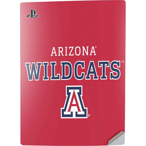 University of Arizona Wildcats Red PS5 Digital Edition Console Skin