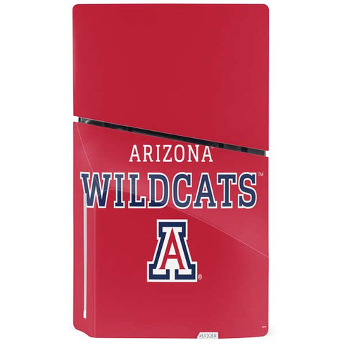 University of Arizona Wildcats Red PS5 Slim Disk Console Skin