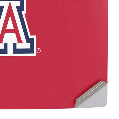 University of Arizona Wildcats Red PS5 Slim Digital Edition Console Skin