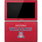 University of Arizona Wildcats Red Surface Pro Tablet Skin