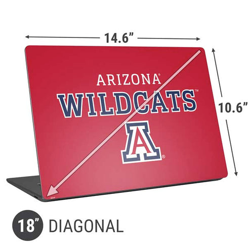 University of Arizona Wildcats Red Universal Laptop 18in (14.6 x 10.6in) Skin